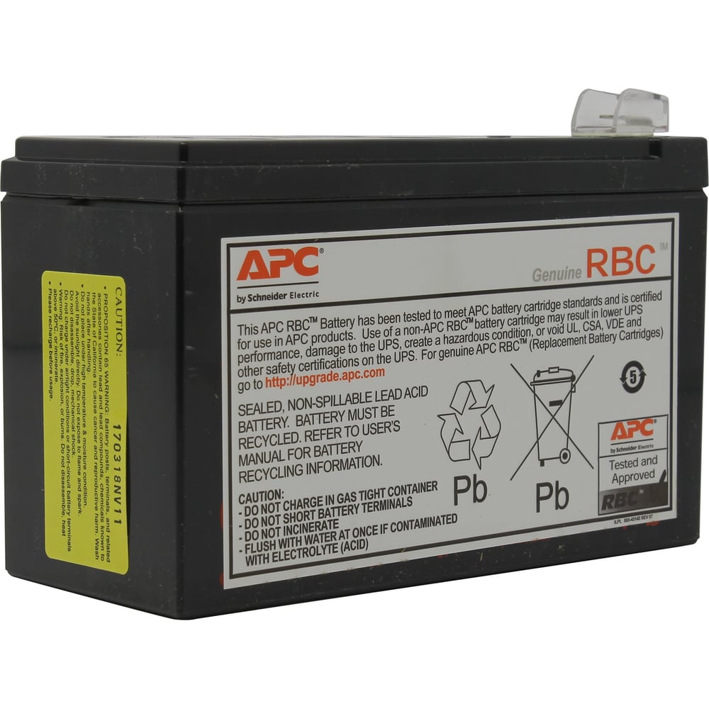 Батарея Replacement Battery Cartridge 110 (7 Ач; 6 В) APC BC110