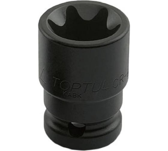 Головка ударная звездочка TOPTUL Е10, 1/2"DR KABK1610 1