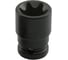 Головка ударная звездочка TOPTUL Е14, 1/2"DR KABK1614 1