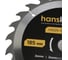 Пильный диск по дереву Hanskonner ArmorPiercing 185x30/20мм, 24 зуба, H9025-185-20/16-24 3