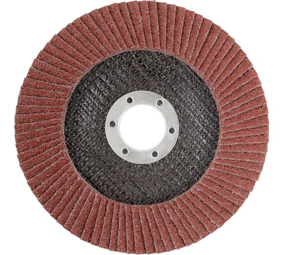 Круг лепестковый торцевой BlackWeld КЛТ1 125x22 KK10XW P120 (10 шт) 142217bw 1