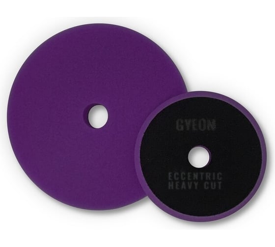 Круг полировальный поролоновый Eccentric Heavy Cut (2 шт; 80 мм; экстра твердый) GYEON GYQ515 1