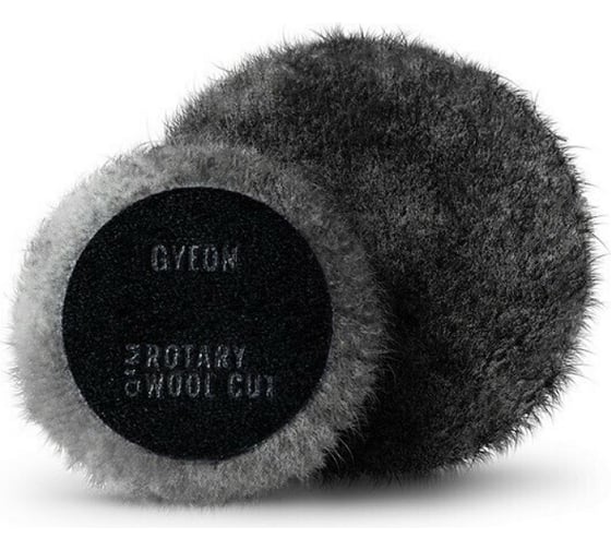 Круг полировальный меховой режущий Rotary Wool Cut (2 шт; 80 мм) GYEON GYQ535 1