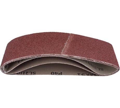 Лента абразивная бесконечная (3 шт; 75 x 457 мм; Р40) BOHRER 53145704