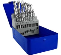 Набор сверл HSS 25 шт, 1-13 мм vertextools 0987-25
