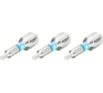 Набор бит HAZET 1/4, H2, 25 мм, 3 шт 2204N-2/3