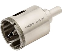 Коронка алмазная с центрирующим сверлом по керамике и керамограниту (35х70 мм) ТРИГГЕР 78035 тов-202714