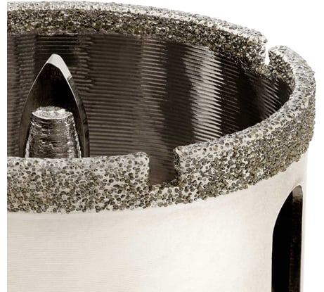 Коронка алмазная с центрирующим сверлом по керамике и керамограниту (68х70 мм) ТРИГГЕР 78068 тов-202717