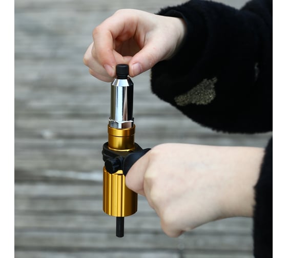 Насадка-заклепочник для шуруповерта DH15 DEKO 065-0889