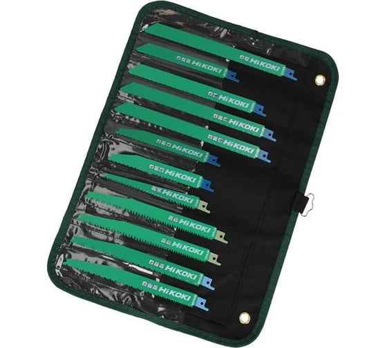 Набор пилок для сабельной пилы 12 шт HiKOKI 752049