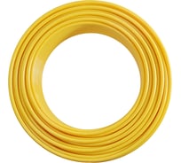 Трубка Крал ПВХ БУХТА желтая d=10x1мм (PA6) (100м) (100 шт) 2636