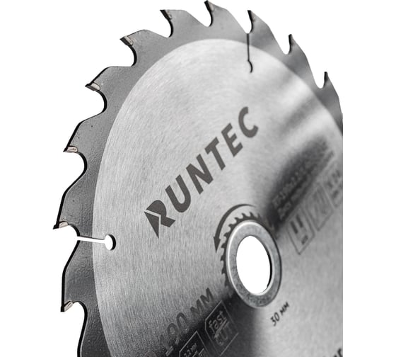 Диск пильный по дереву Runtec 190x30 мм 24T RT-190x2.2/1.4x30/24T