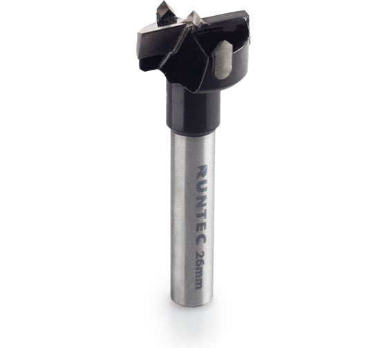 Cверло Форстнера чашечное Runtec TCT 26x70 мм, Z2+2, S10 мм, RH RT-DTF2670