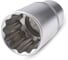 Головка торцевая глубокая AVS 12-гранная, 32 мм, 1/2''DR, H31232 A07933S 1