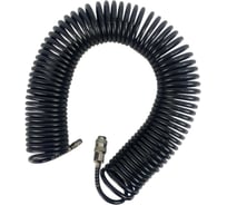 Шланг полиуретановый (PU) спиральный с быстросъемными соединениями AktiSpray d-5, 8мм, 10m 400508PU-10m