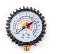 Манометр Крал к пистолету для подкачки d-10 (10 шт) 1174