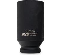 Головка торцевая ударная глубокая AVS 6-гранная, 30 мм, 1/2''DR H11230I A40952S