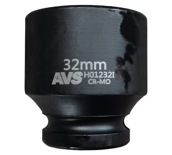 Головка торцевая ударная 6-гранная AVS 32 мм, 1/2''DR H01232I A40970S 1