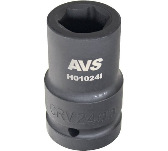 Головка торцевая 6-гранная для механического гайковерта AVS 24 мм, 1''DR H01024I A40975S 1