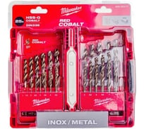 Сверла по металлу Milwaukee HSS-Co набор 25 шт (1-13мм) GEN III 4932493868