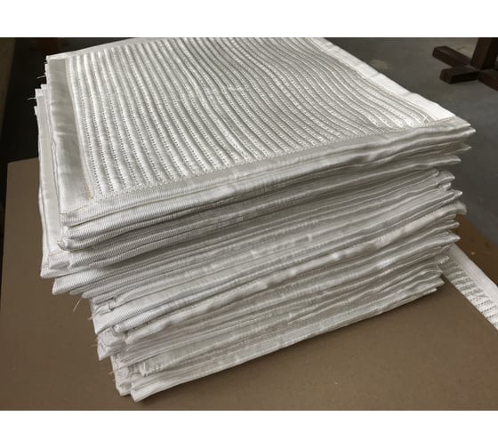 Огнеупорный коврик под печь и сварку ЭКОВУЛ (EKOWOOL) 40х40х4 мм 10080