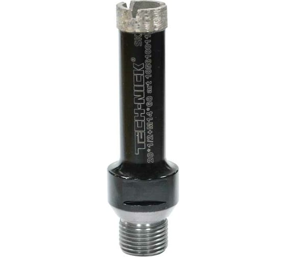 Коронка алмазная, спекание 20х60 мм, 1/2/M14 SK TECH-NICK 105610011 1