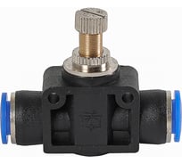 Фитинг с металлическим краном Крал 10 мм (10 шт) 4509