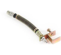 Шланг подкачки колеса Крал 15см с кронштейном спиральная оплетка (10 шт) 1977