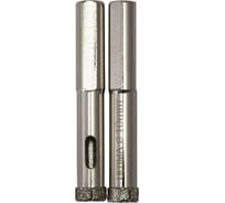 Сверло алмазное по керамограниту (2 шт; 10х67 мм; трехгранный хвостовик) ULTIMA 113063