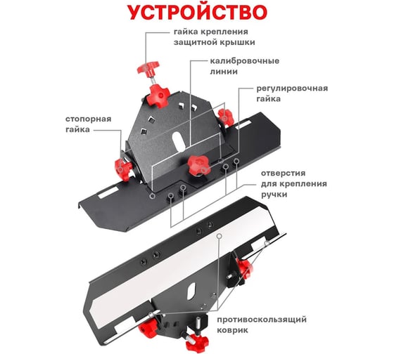Насадка на УШМ АльфаДиск для заусовки плитки под 45 градусов 543439