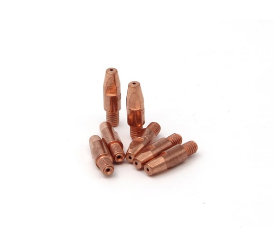 Контактные наконечники Svarcity М6x28 медь 1,2 мм (100 шт в уп.) Конт.Нак./M6x28/медь/1,2 1