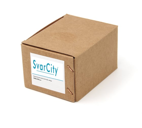 Контактные наконечники Svarcity М8x30 медь 1,2 мм (100 шт в уп.) Конт.Нак./M8x30/медь/1,2