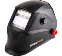 Маска сварочная P.I.T. Хамелеон MAXPILER (93х43мм, 2 сенсора, 9-13 DIN, солн.бат+лит.бат) MWH-9345K (F5)