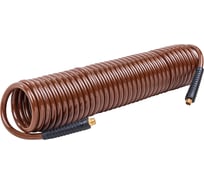 Шланг витой полиуретановый FORSTIME 8мм х 12мм х 10м с резьбовыми наконечниками 1/4 FT-AHC-48E(64622)