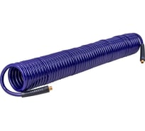 Шланг витой полиуретановый YATAFORCE 8мм х 12мм х 15м с резьбовыми наконечниками 1/4 YF-AHC-48F(64631)