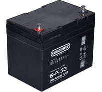 Аккумуляторная батарея GELBERT, 6-F-33 (12V33A/H C20) 0000008