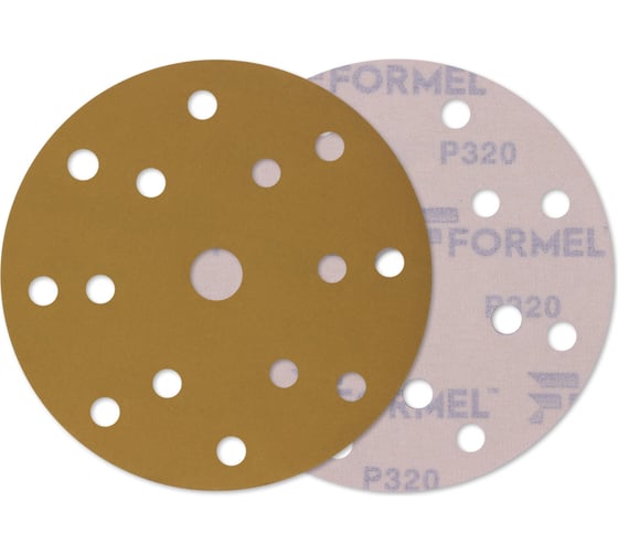 Диск DIAMOND (100 шт; 150 мм; 15 отверстий; P320) FORMEL 81957320320