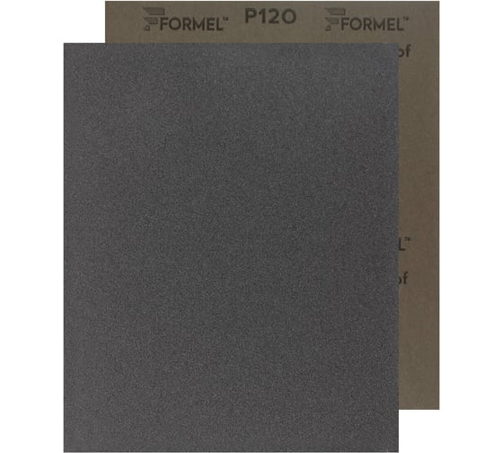 Бумага водостойкая (100 шт; 23х28 см; P120) Formel 80957320120 1