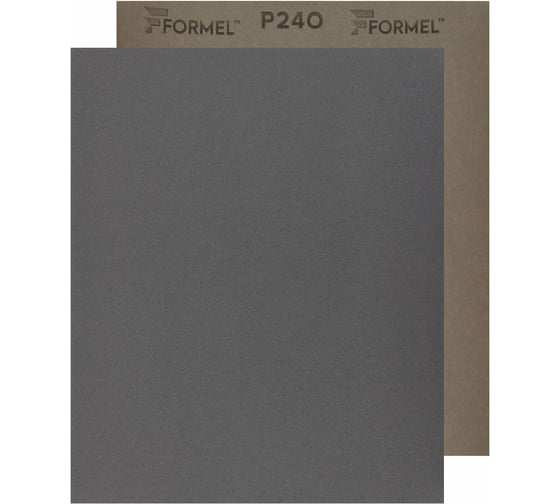 Бумага водостойкая (23х28 см; P240, 100 шт) FORMEL 85957320240