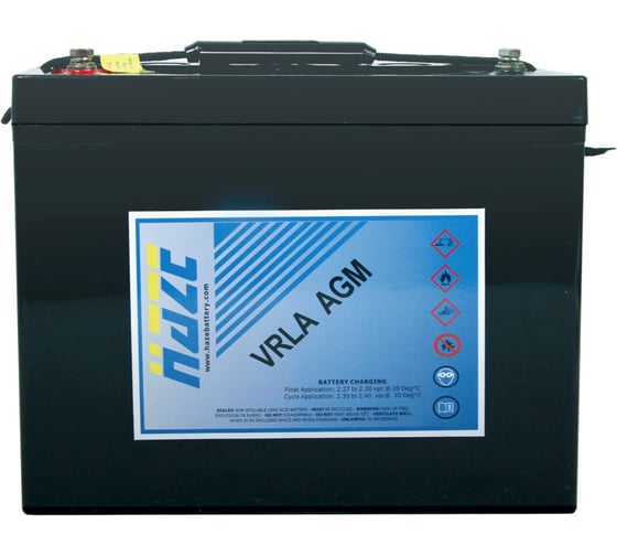 Аккумуляторная батарея Haze 12В, 80 Ач - HZB 12-80