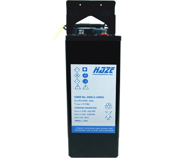 Аккумуляторная батарея Haze 12В, 100 Ач - HZB12-100FA