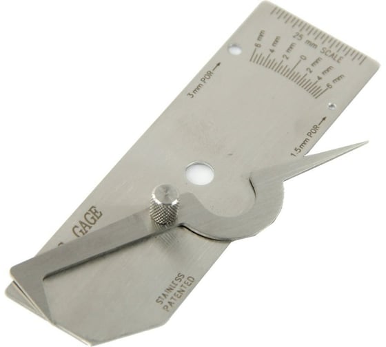 Универсальный шаблон сварщика WG-18 (V-WAC) А3 Инжиниринг 8958745415639 1