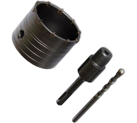 Коронка по бетону в сборе SKOLE хвостовик SDS PLUS 60мм, твердосплавная K2 060210