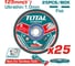 Диск по металлу 125мм TOTAL 25 шт. TAC21012525 2