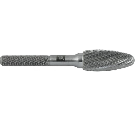 Бор-фреза твердосплавная пламевидная Thorvik TRRBH10250670-2 тип H, 10 мм, двойная насечка, в боксе 057031 1