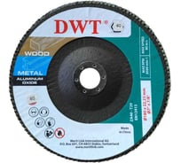 Круги лепестковые DWT 180x22.2 мм, 40 A(GZ) дерево, металл DTFWP0014