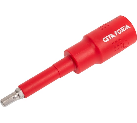 Головка диэлектрическая с удлиненной битой Ceta Form HEX6 мм, 1/2DR GC28S-H06L 1