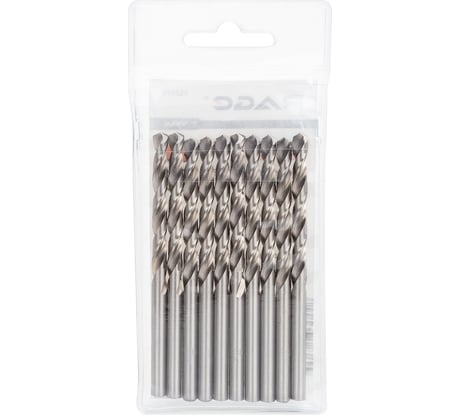 Сверло по металлу (10 шт; 5х86х52 мм; P6M5) RAGE by VIRA 552095