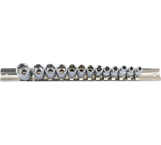 Набор универсальных головок DKSS13 (13 шт; 1/4"; 4-14 мм) DEKO 065-0327
