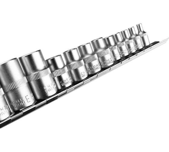 Набор универсальных головок DKSS14 (14 шт; 1/4"; 3/8", 1/2"; 4-24 мм) DEKO 065-0328